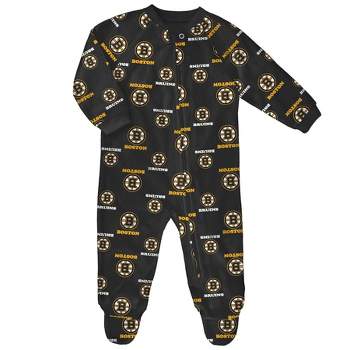 NHL Boston Bruins Infant All Over Print Sleeper Bodysuit