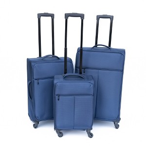 Gulches
 Oxford cloth suitcase Dark blue(No password lock) - 1 of 4
