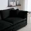 Kumasinova Modular Sofa Chair, Comfy Deep Single Sofa, Upholstered Sleeper Sofa with 1 Toss Pillow, Sectional Couch for Living Room,Reading Armchair - 4 of 4