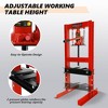 6 Ton Hydraulic Shop Press, H-Frame Garage Floor Adjustable Shop Press with Press Plate, Hydraulic Shop Floor Press for Car Repair and Garage - 3 of 4