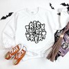 Simply Sage Market Women's Graphic Sweatshirt Trick Or Treat Colorful Web - 3 of 4