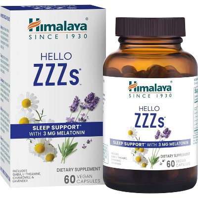 Nature4U 3 In 1 Sleep Aids For Adults Extra Strength, Extend Release Melatonin 5 Mg, L Theanine 250 Mg, GABA 250 Mg, Relaxation And Sleep Supplement, 60 Capsules