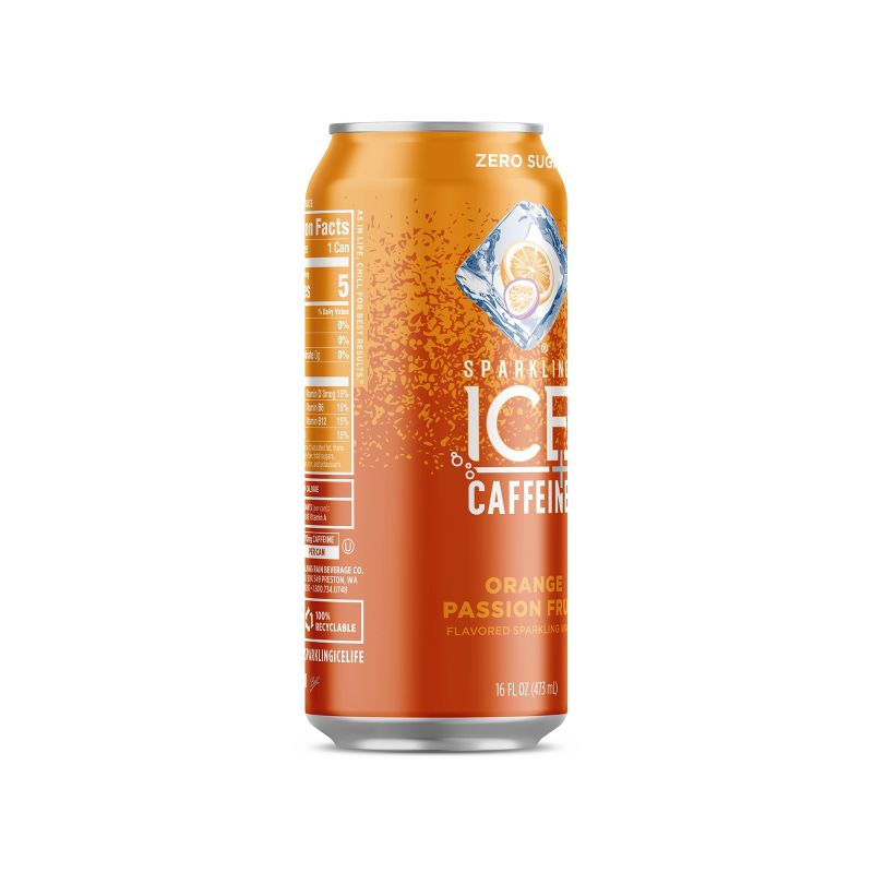 Sparkling Ice +Caffeine Tropical Punch - 16 fl oz Can, 4 of 6