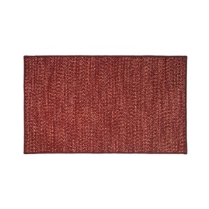 Colonial Mills Crestwood Tweed Doormats - Autumn Red 30" x 48" - 1 of 3