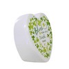 Roman 3.75 In Irish Heart Keepsake Bless Shamrock Decorative Sculptures - 3 of 3