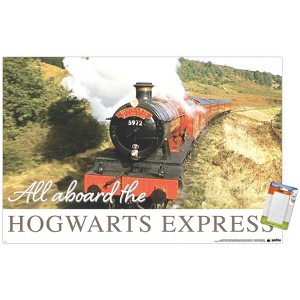 Trends International The Wizarding World: Harry Potter - All Aboard The Hogwarts Express Unframed Wall Poster Prints - 1 of 4