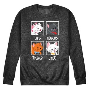 Men's - Disney - Cats & Dogs Graphic Fleece Sweatshirt - 1 of 4