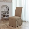 Classic Covered Armless Dining Chair - WOVENBYRD - 2 of 4