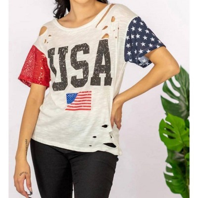 Women's USA Top - BiBi M