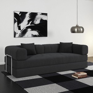 78.8" Modern Modular Sofa Bed with Removable Cushions and Convertible Design for Living Room or Bedroom -3irtyhousy - 1 of 4