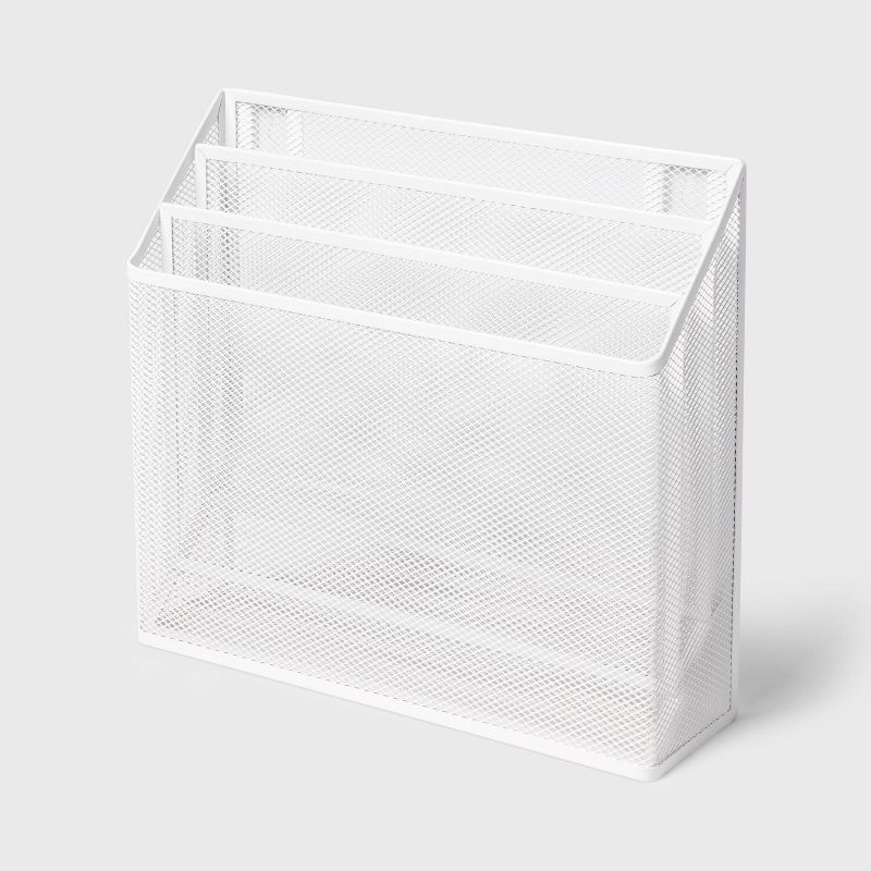 Mesh Hanging File Sorter with Keyholes White - Brightroom&#8482;, 1 of 7