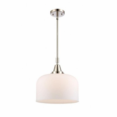 Bell - 1 Light Stem Hung Mini Pendant In Industrial Style-14.13 Inches Tall and 12 Inches Wide