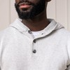Hope & Henry Men's Organic Long Sleeve Henley Sweater Hoodie - 2 of 4