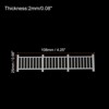 Unique Bargains Miniature Garden Decorative Fence Picket Fence 2 Pcs - 2 of 4