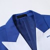 Cloudstyle Mens 2-Piece Dress Suit Blazer Slim Fit Double-Breasted Suit Jacket Sport Coat and Pants Set - 4 of 4