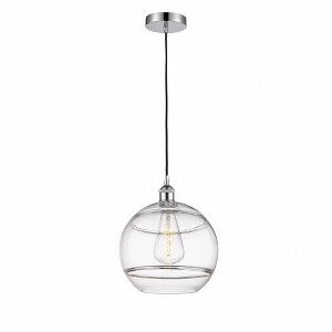 Rochester - 1 Light Cord Hung Mini Pendant In Industrial Style-13.38 Inches Tall and 12 Inches Wide - 1 of 1