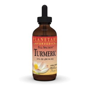 Turmeric Liquid Full Spectrum Ayurvedic by Planetary Herbals  -  2 oz Liquid - 1 of 3