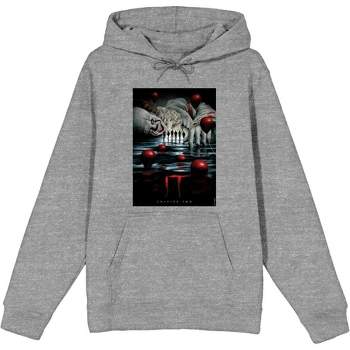 It Chapter 2 Pennywise Beckons Fan Poster Adult Long Sleeve Hoodie