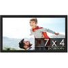 PosterPalooza | Photo Size Decor Black Picture Frame - UV Acrylic, Foam Board Backing, Hanging Hardware - 2 of 4