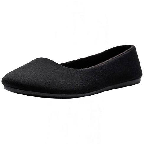 Women's Corinna Ballet Flats - A New Day™ Black 8 : Target