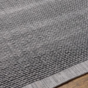 Hauteloom Yong Hand Loomed Gray Indoor & Outdoor Rug - 1 of 4