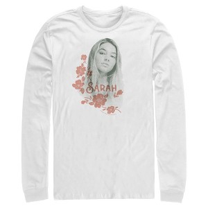 Men's Outer Banks Sarah Flowers Portrait Long Sleeve Shirt - 1 of 4