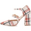 Journee Collection Womens Isadorah Mary Jane Mid Block Heel Square Toe Pumps - 2 of 4