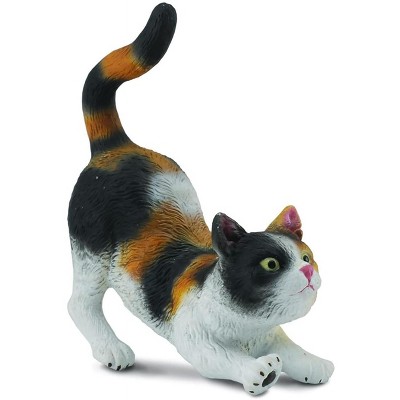 Breyer Animal Creations CollectA Cats & Dogs Collection Miniature Figure | 3-Color House Cat