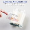 Avery Glossy Clear Rectangle Labels with Sure Feed, 2" x 3" - 2 of 4