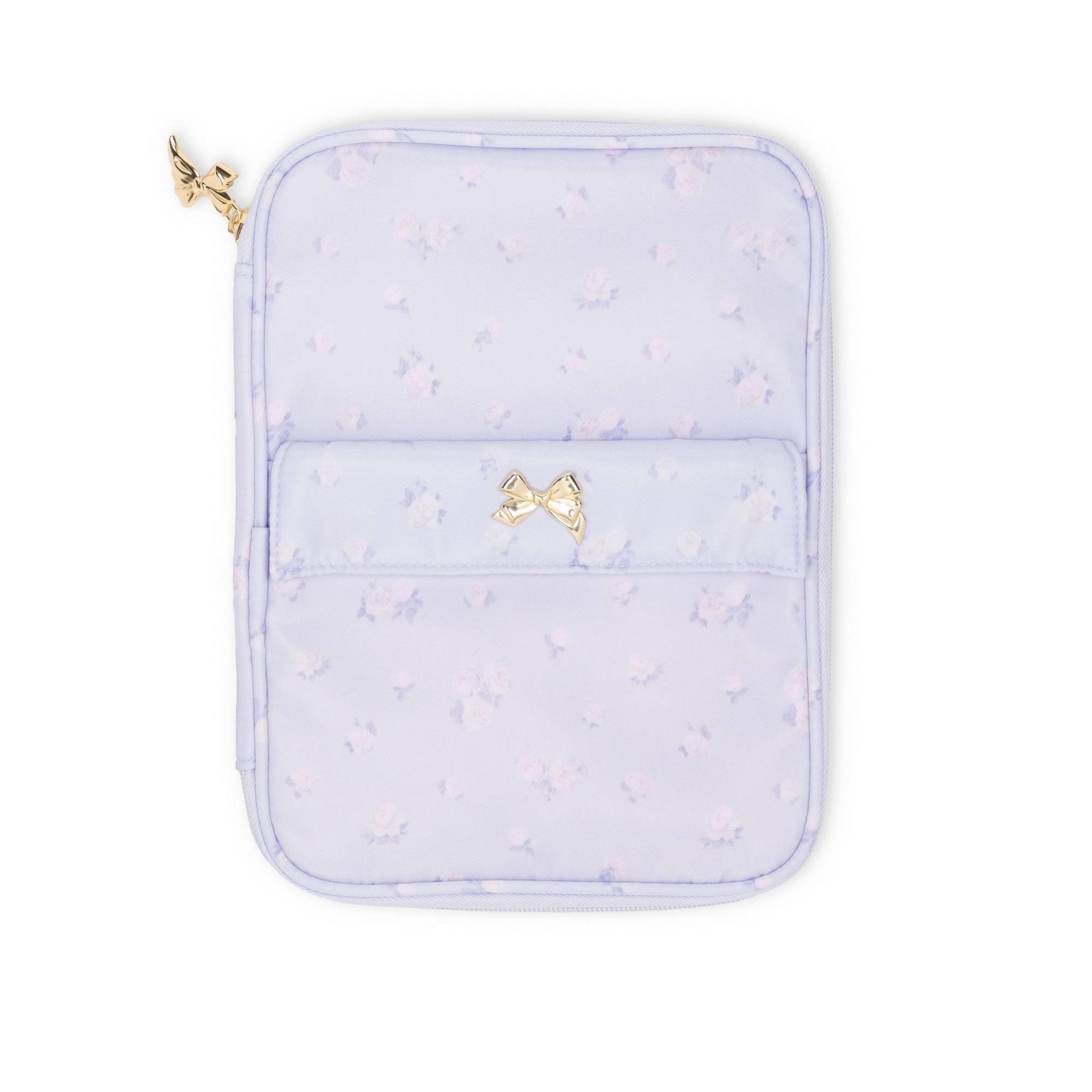 LoveShackFancy x Target - Yoobi Everblooming Rosettes Tech Organizer Whisper Blue