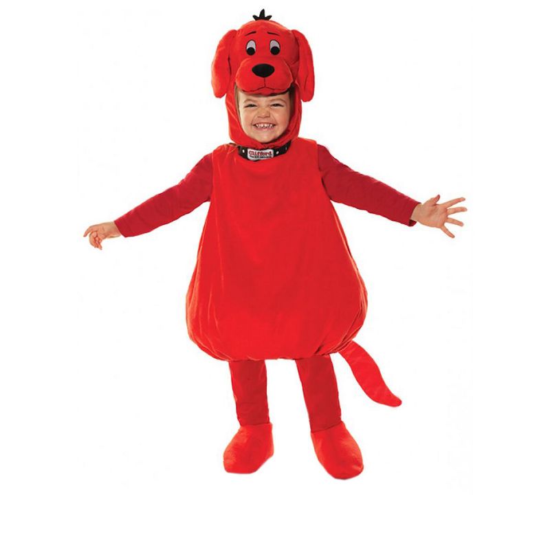 Clifford Clifford The Big Red Dog Deluxe Toddler Costume, 1 of 2