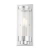 Livex Lighting Hillcrest 1 - Light Wall Light in  Polished Chrome - 3 of 4