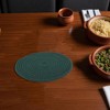 Unique Bargains Trivet Round Rope Woven Mat Cotton Non-woven Fabric 8.66"x8.66"x0.31" - 2 of 3