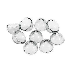 Unique Bargains Glass Jellyfish Beads, Glass Wind Bell Bead Caps - 1 of 4