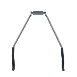 Fleming Supply Flip-Up Wall-Mount Bike Hanger for Mountain, Road, or Fat Tire Bicycles