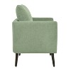 Maliang Modern Fabric Accent Chair, Upholstered Armchair for Living Room, Bedroom,Reception Room - 3 of 4