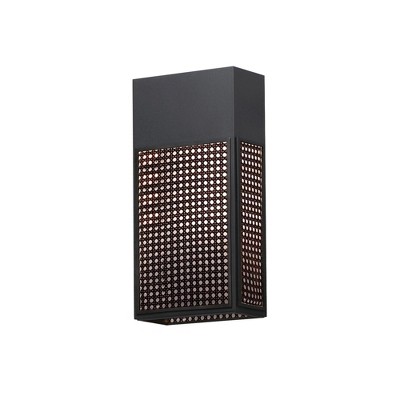 Maxim Lighting Lattice 1 - Light Wall Light in  Black