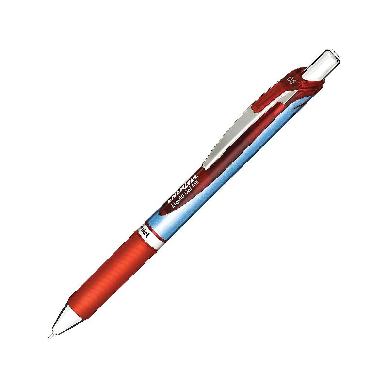 Pentel EnerGel Deluxe RTX Retractable Gel Pens Fine Point Red 816146, 2 of 4