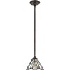 Maybeck 1-Light Valiant Bronze Mini Pendant Light - 3 of 4