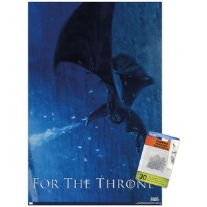 Trends International Game of Thrones - Viserion Unframed Wall Poster Prints - 1 of 4