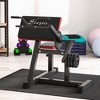 Soozier Bicep Tricep Curl Machine, Plate Loaded Bicep Curls and Tricep Extension Machine, 2 in 1 Home Gym Workout Station - 3 of 4