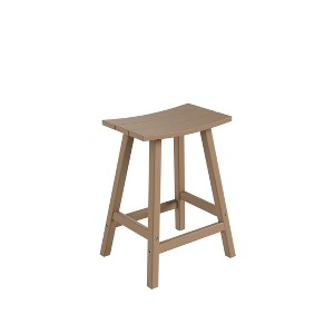 WestinTrends Outdoor Patio Adirondack Counter Height Stool Chair - 1 of 4