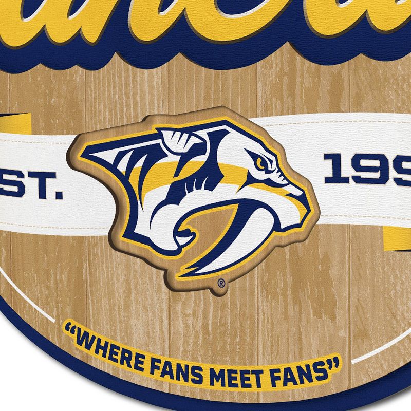 NHL Nashville Predators Fan Cave Sign, 4 of 5