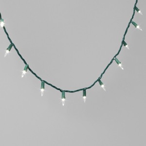 400ct LED Smooth Mini Christmas String Lights Spool with Green Wire - Wondershop™ - 1 of 4