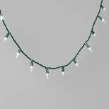 400ct LED Smooth Mini Christmas String Lights Spool with Green Wire - Wondershop™
