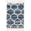 Unique Loom    Hygge Shag Trellis Area Rug - 2 of 4