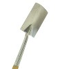 Spear & Jackson Traditional Stainless Border Spade, Mirror-Polished Stainless Steel Head, Weatherproofed Hardwood Shaft, Ergonomic Wishbone Handle - 3 of 4