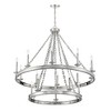 Savoy House Seville 5 - Light Chandelier in  Polished Nickel - 4 of 4