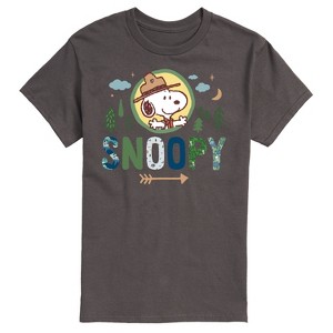 Men's - Peanuts - Ranger Snoopy Short Sleeve Graphic T-Shirt - 1 of 4