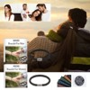 DOMETOUR Couple Bracelet, Pu Leather Rope Woven Men's And Women's Style Personality Simple Style Couple Bracelet Fashion Accessories - 2 of 4